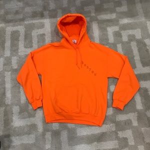 PABLO MERCH, Boston kanye west. Orange hoodie